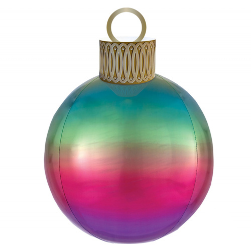 Christmas Ombre Rainbow Orbz Ornament Balloon Kit 