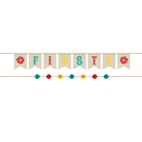 Mexican Taco Fiesta 2 Piece Banner Kit
