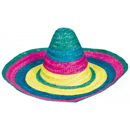 Mexican Fiesta Sombrero Hat - 50cm Approx. in Circumference 
