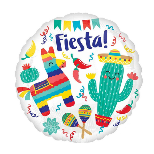 Mexican Taco Fiesta Party Foil Balloon
