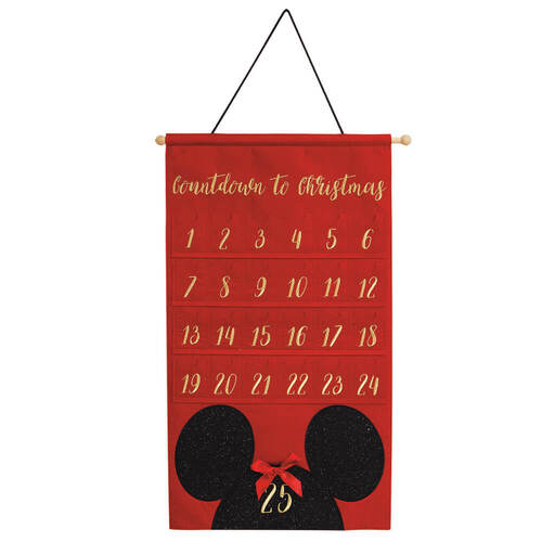 Christmas Minnie Mouse Fabric Advent Calendar 