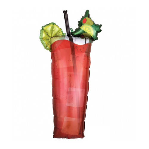 Bloody Mary Drink SuperShape Foil Balloon