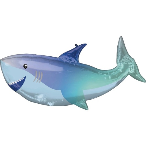 Shark Splash SuperShape Foil Balloon