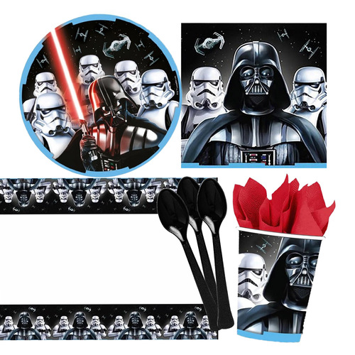 Star Wars 8 Guest Deluxe Tableware Pack