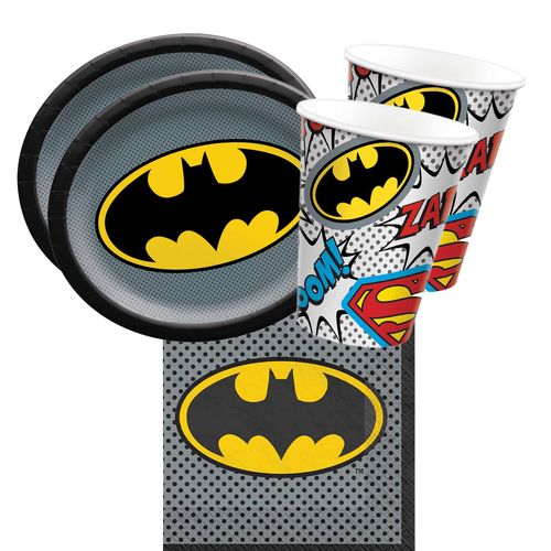Batman 16 Guest Tableware Party Pack