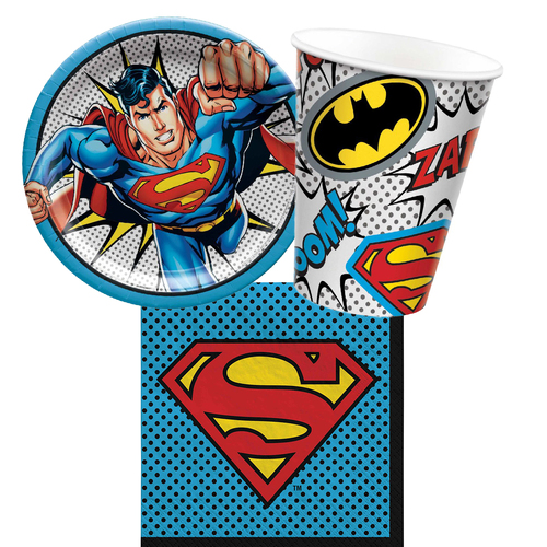 Superman 8 Guest Tableware Party Pack