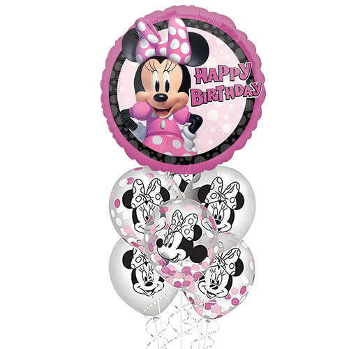 Minnie Mouse Happy Birthday Balloon Pack