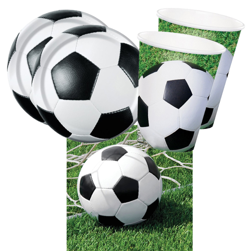 Soccer 16 Guest Tableware Party Pack