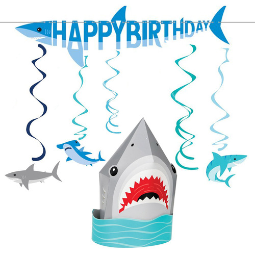Shark Party Decorating Pack