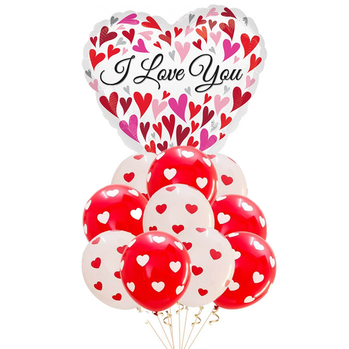 Valentine's Day I Love You Balloon Party Pack