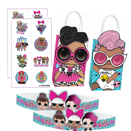LOL Together 4EVA Surprise Dolls 16 Guest Loot Kraft Favour Pack