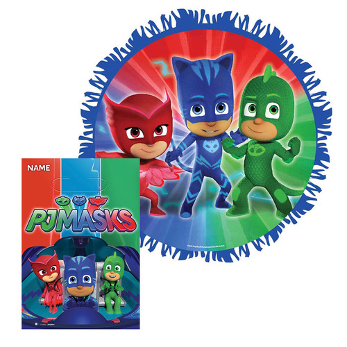 PJ Masks Expandable Pinata & Loot Bag 8 Guest Party Pack