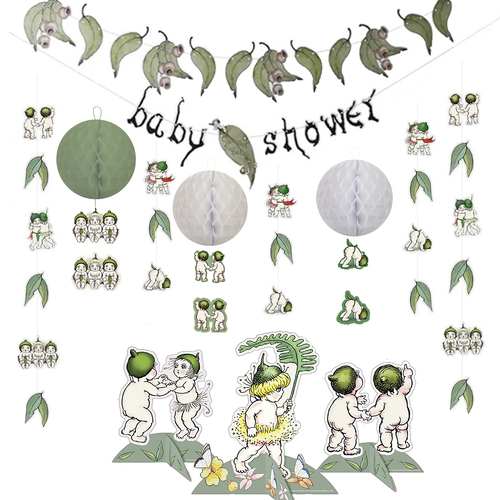 May Gibbs Gumnut Babies Baby Shower Decorating Party Pack