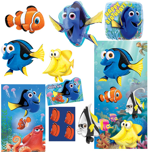 Under The Sea Finding Dory Happy Birthday Decorating Party Pack