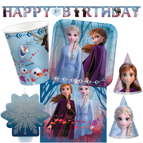 Disney Frozen Happy Birthday 8 Guest Party Pack