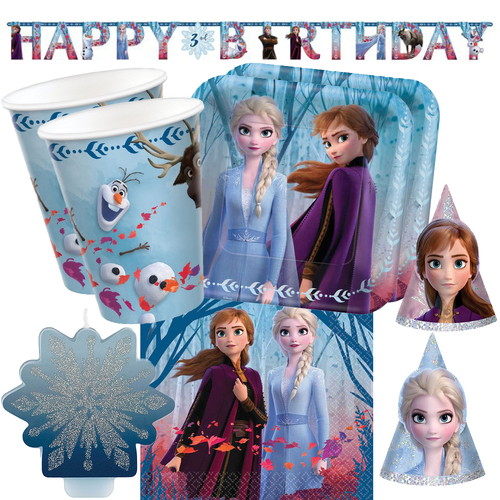 Disney Frozen Happy Birthday 16 Guest Party Pack