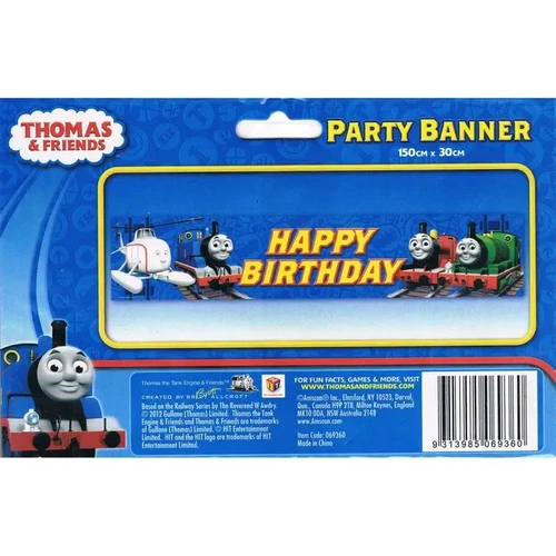 Thomas & Friends Happy Birthday Banner