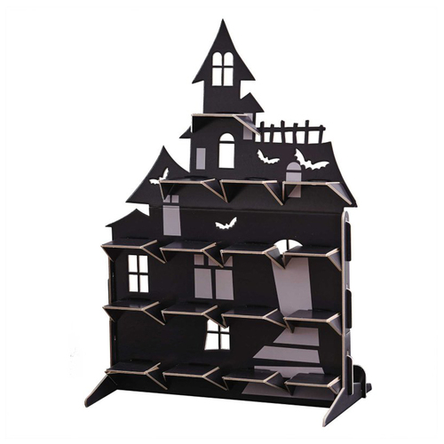 Halloween Pick Your Poison Haunted House Treat Stand