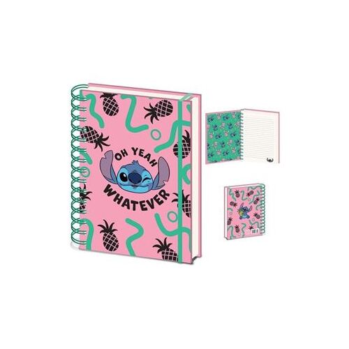Stitch My Fave A5 Wiro Notebook